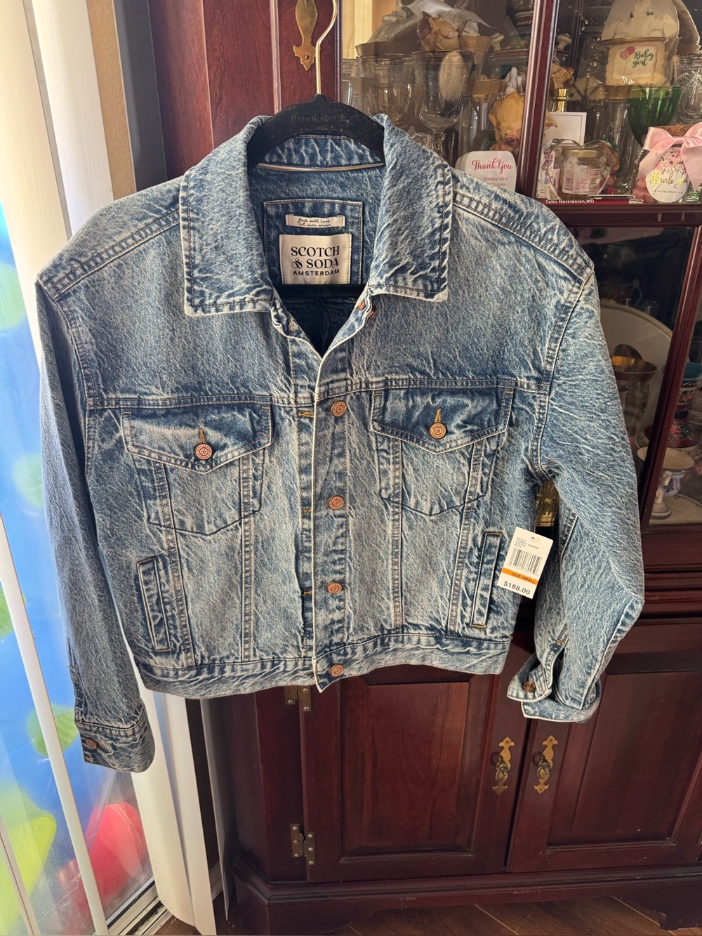 Scotch & Soda Denim Jacket - Light Blue